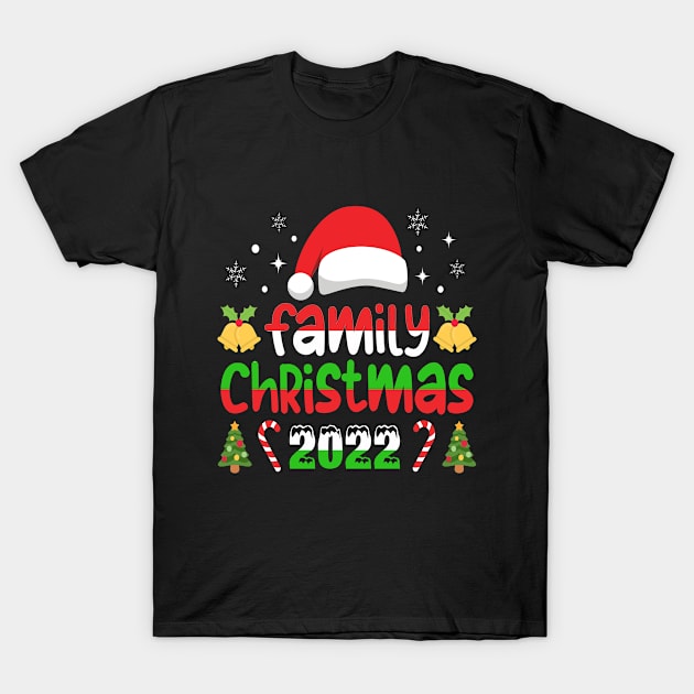 Family Christmas 2022 Matching Squad T-Shirt by karascom